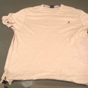 Sand Colored Jordan V neck T/Shirt